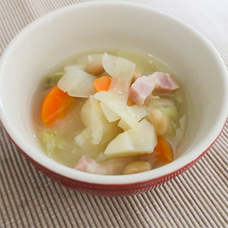 野菜たっぷりポトフ風スープ